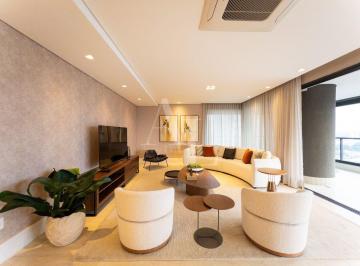 Apartamento · 344m² · 4 Quartos · 4 Vagas · Apartamento Alto Padrão mobiliado para locação no centro de Alphaville