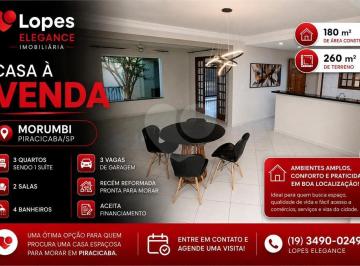 Imagem Principal · CASA À VENDA | MORUMBI | PIRACICABA/SP