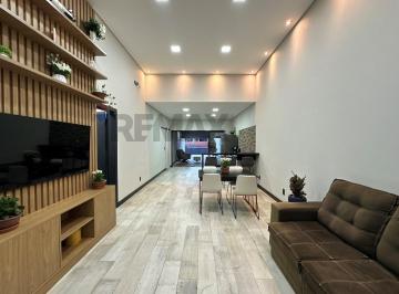 Casa · 123m² · 3 Quartos · 2 Vagas · Casa para alugar em Jardim São Carlos de 123.10m² com 3 Quartos, 3 Suites e 2 Garagens