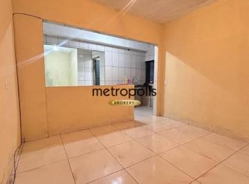 Sala 02 Ambientes · Casa com 1 dormitório para alugar, 45 m² por R$ 1.320,00/mês - Vila Sacadura Cabral - Santo André/SP