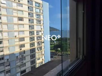 1c4bc1807750e02aa980f9906077536ec034d8eb · Apartamento com 1 dormitório, 51 m² - venda por R$ 335.000 ou aluguel por R$ 2.800/mês - Embaré - Sa