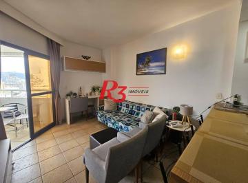 a3f754ae721bf4075de54d828b3d95f5da83816c · Flat com 1 dormitório à venda, 45 m² por R$ 530.000,00 - Boqueirão - Santos/SP