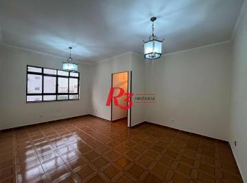 81a3c7b298423d28bed2346d1781872afa497e59 · Apartamento com 2 dormitórios para alugar, 98 m² por R$ 4.500,00/mês - Embaré - Santos/SP