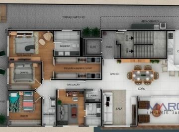 Imagem 1 · Apartamento para venda em Santa Rosa, Belo Horizonte