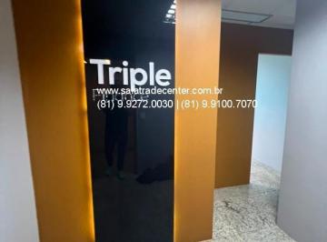 Foto 02 · Aluguel de Sala Comercial no Pina - Empresarial Rio Mar Trade Center: 1 sala, 1 banheiro, 1 vaga de