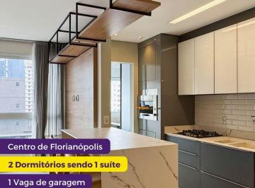 Apartamento de 2 quartos, Florianópolis · Apartamento novo mobiliado vista livre com 2 quartos à venda no Centro