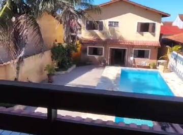 Casa · 258m² · 5 Quartos · 4 Vagas · CASA 5 QUARTOS PISCINA EDÍCULA APENAS 50 M MAR ITANHAÉM SP