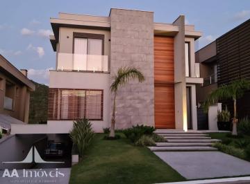 Casa · 446m² · 4 Quartos · 9 Vagas · EXCELENTE CASA ALPHAVILLE, 4 SUÍTES, MODERNA, SISTEMA SOLAR, COMPLETA!
