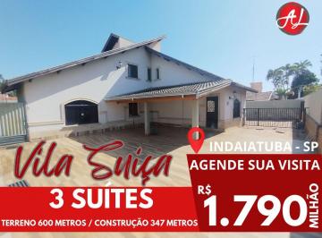 Casa de 3 quartos, Indaiatuba · Casa diferenciada à venda na Vila Suíça – Indaiatuba | 600 m² de terreno | 3 suítes | Piscina