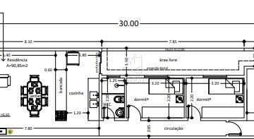 Casa · 91m² · 3 Quartos · 2 Vagas · Casa à venda, 3 quartos, 1 suíte, 2 vagas, Parque Novo Oratório - Santo André/SP