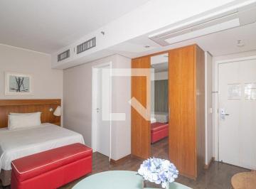 Localizada no vibrante bairro de Indianópolis, em São Paulo, esta kitnet oferece · Apartamento à Venda - Moema, 1 Quarto, 32 m2