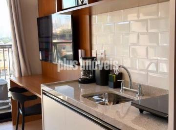 Apartamento · 24m² · 1 Quarto · Apartamento de 24 m² com Suíte para Alugar no Brooklin Paulista