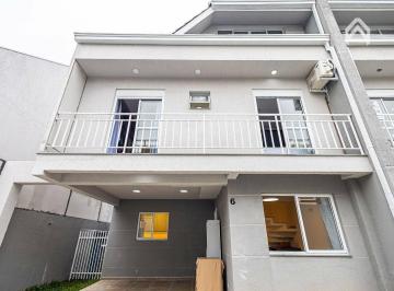 cbea470eb52700f09dca60906d4b9b493d75b2e2 · Sobrado com 3 dormitórios à venda, 114 m² por R$ 695.000,00 - São João - Curitiba/PR