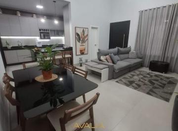Casa · 130m² · 3 Quartos · 4 Vagas · Casa de Condomínio para venda em Jardim Bréscia de 130.37m² com 3 Quartos, 3 Suites e 4 Garagens