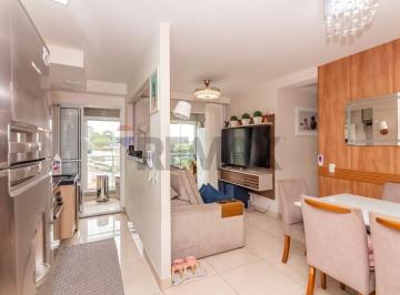 Apartamento · 64m² · 3 Quartos · 2 Vagas · Apartamento de 64 m² com 3 dormitórios, suíte e 2 vagas no Condomínio Leaf