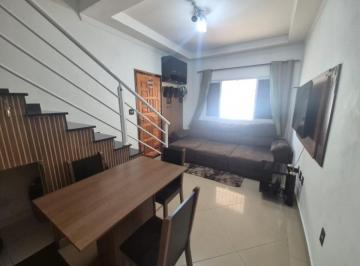 Casa · 90m² · 2 Quartos · 2 Vagas · SOBRADO GEMINADO, sendo 2 suítes, 90 m² de área útil. BAIRRO: AVIAÇÃO