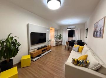 Apartamento · 82m² · 2 Quartos · 1 Vaga · Apartamento 2 Dormitórios, Sacada, Dependência Completa e Portaria 24h no Campo Grande – Santos/SP