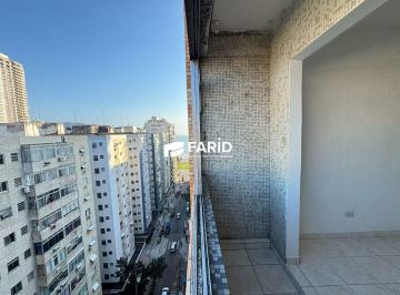 Varanda do dormitório · LOCAÇÃO | Apartamento de 1 dormitório - Ponta da Praia, Santos - SP