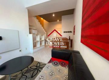 Apartamento · 130m² · 2 Quartos · 1 Vaga · RESIDENCE DUPLEX PORTEIRA FECHADA NO GONZAGA – SANTOS/SP