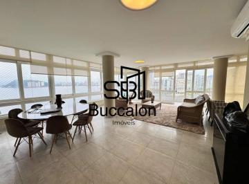Apartamento · 230m² · 3 Quartos · 1 Vaga · Apartamento Amplo com Vista Panorâmica e Varanda — Ilha Porchat, São Vicente
