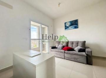 Apartamento · 42m² · 1 Quarto · 1 Vaga · Alugo Loft Semi Mobiliado Jardim do Mar SBC - Mesa 4 Cadeiras + Cama c/ Colchão - 1 Vaga - Varanda