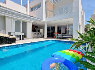 Casa · 390m² · 5 Quartos · 4 Vagas · Casa MARAVILHOSA, 3 suítes, 5 dorms, piscina, escritório e PORTEIRA FECHADA! Condomínio Ibiti Royal!