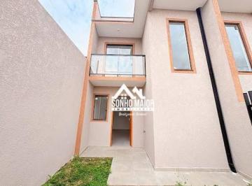 a5fc124f7786d7f915e2d040aff168a07731f670 · Sobrado com 2 dormitórios à venda, 61 m² por R$ 360.000,00 - Campo de Santana - Curitiba/PR