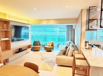 Apartamento · 142m² · 3 Quartos · 3 Vagas · Apartamento 3 suítes à venda em Alphaville I, 142m², andar alto e 3 vagas