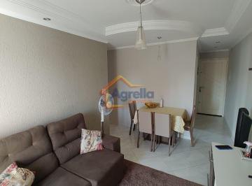 Apartamento · 61m² · 2 Quartos · 2 Vagas · APARTAMENTO À VENDA EM MOGI GUAÇU COM 2 DORMITÓRIOS PLANEJADOS, VARANDA, AR-CONDICIONADO E 2 VAGAS