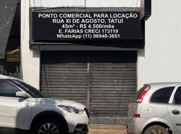 Comercial · 45m² · Loja para alugar no bairro Centro - Tatuí/SP
