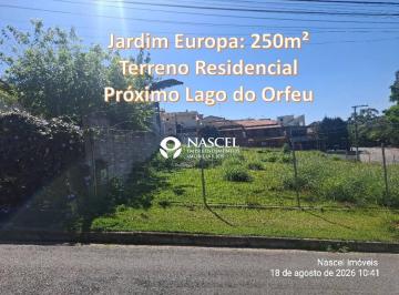 48427ebfa9a0d85c0c8b6ab1d48d735824afc5cb · VENDA - Excelente Terreno de 250 m² no Jardim Europa – Próximo ao Lago do Orfeu e Av. Europa