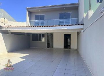 Garagem · Sobrado com 3 dormitórios para alugar, 155 m² Afonso Pena - São José dos Pinhais/PR