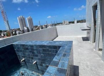 6403e8486b27d24a28e64468ee85b4b09446e3df · Cobertura Duplex com piscina e com 3 dormitórios à venda, por R$ 599.000 - Altiplano Cabo Branco - J