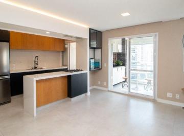 Sala · Apartamento com 1 dormitório para alugar, 69 m² por R$ 6.693,00/mês - Cerâmica - São Caetano do Sul/