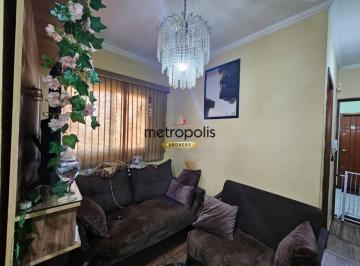 Sala · Cobertura com 2 dormitórios à venda, 86 m² por R$ 360.000,00 - Bangu - Santo André/SP