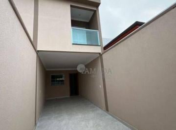 20209990e086a673da3c433221aa3838c75ff793 · Sobrado novo frontal com 3 quartos sendo 1 suíte, área gourmet à venda, 100 m² por R$ 599.000 - Vila