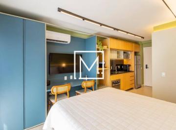 Apartamento · 24m² · 1 Quarto · Studio com 1 dormitório para alugar, 24 m² por R$ 3.806,00/mês - Pinheiros - São