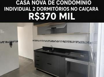 Casa de 2 quartos, Praia Grande · Sobrado Novo no Caiçara - 2 Dormitórios - 2 Quadras da Praia - Apenas R$ 370 mil