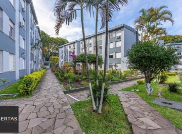 Apartamento · 38m² · 1 Quarto · 1 Vaga · Apartamento no Cristal reformado de 1 dormitório e vaga rotativa