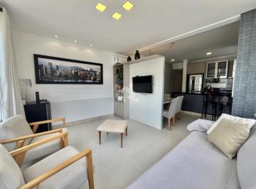 Apartamento · 75m² · 3 Quartos · 2 Vagas · Apartamento 3 dormitórios (1 suíte) mobiliado e decorado com vista para o mar e