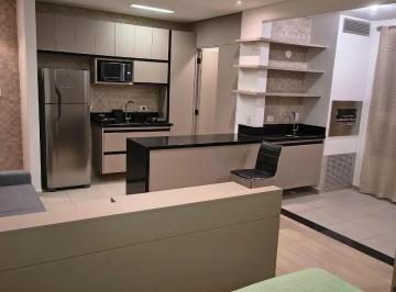 Apartamento · 43m² · 1 Quarto · 1 Vaga · Flat para alugar em Loteamento Mogilar de 43.00m² com 1 Quarto e 1 Garagem