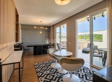 Apartamento · 161m² · 1 Quarto · 2 Vagas · Cobertura 1 Dormitórios com Piscina Privativa em Jurerê