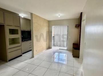 Foto 01 · Apartamento 2 dormitórios sendo 1 suíte, semimobiliado, uma vaga garagem, próximo ao Nações Shopping