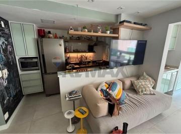 Apartamento · 56m² · 1 Quarto · 1 Vaga · STUDIO DE 56 M² NO CONTEMPORANIUM | REFORMADO, MOBILIADO E COM PROJETO ARQUITETÔNICO EXCLUSIVO