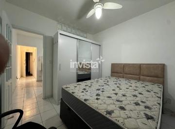 Apartamento · 30m² · 1 Quarto · 1 Vaga · Kitnet mobiliado no Gonzaga a 2 quadras da praia