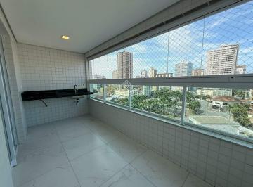 Apartamento · 82m² · 2 Quartos · 2 Vagas · Apartamento à venda com 2 suítes e varanda gourmet no Caiçara, Praia Grande