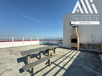 Apartamento · 64m² · 2 Quartos · 1 Vaga · Apartamento 2 dormitórios, prédio frente ao mar com 64 M² em Praia Grande, Jardim Real, próximo ao c