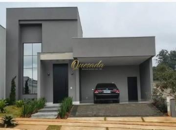 3ed8cfadd011b9316a570ad2ce167e5dbb244ca6 · Casa térrea nova à venda, 3 suítes, escritório, planejados, piscina aquecida, Condomínio London Park