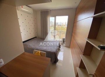 Apartamento · 35m² · 1 Quarto · 1 Vaga · EXCELENTE KIT MOBILIADA C/ VARANDA E PISCINA - EDIFICIO ATRIUM PLANTINE - NOROESTE