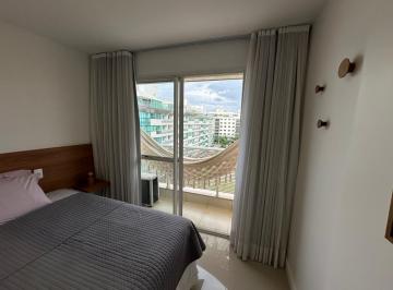 Quarto com varanda. · Apartamento 1 Quarto Mobiliado/ Nascente/ 6º andar/ 1 vaga.